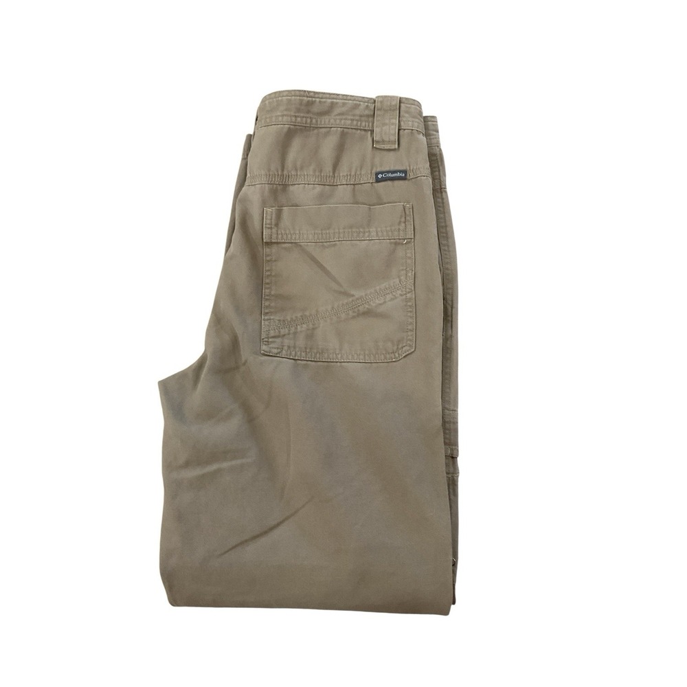 Columbia Cool Creek Omni Shade Shield Men's 32x31 Khaki Straight Leg Pants‎